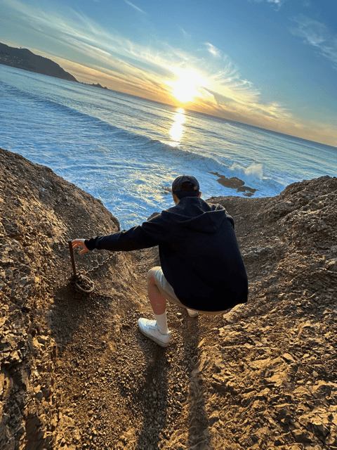 Me doing not so safe things